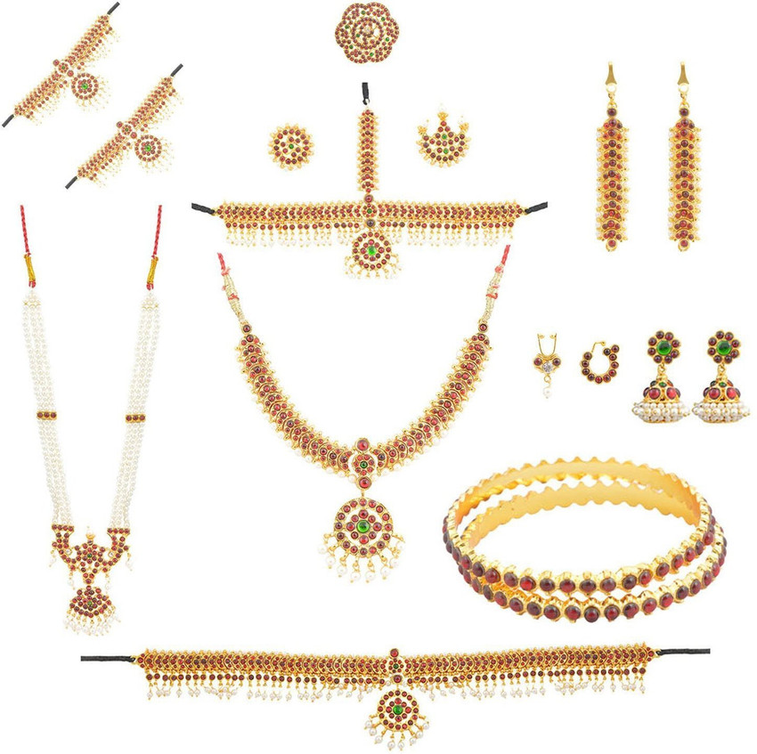 Flipkart best sale bharatanatyam jewellery