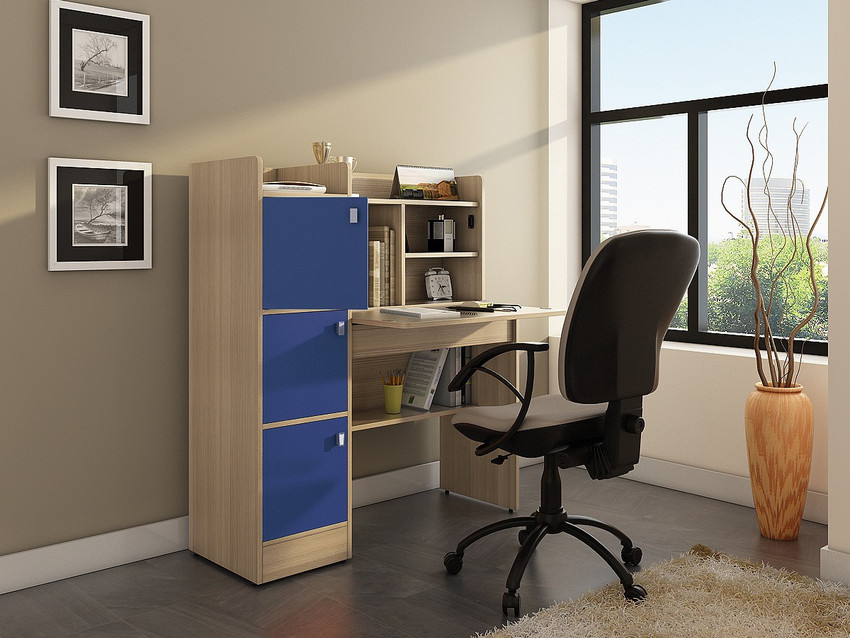 Spacewood computer store table