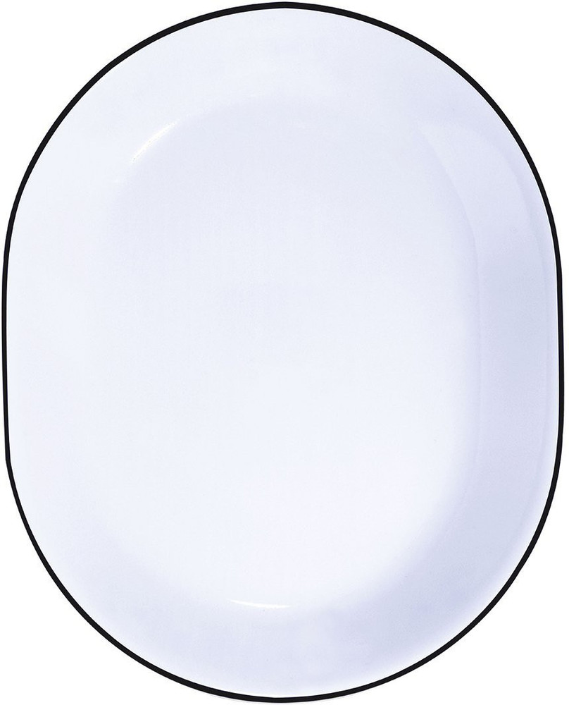 CORELLE Glass Oval Serving Platter 32.5cm Rice Plates Price in