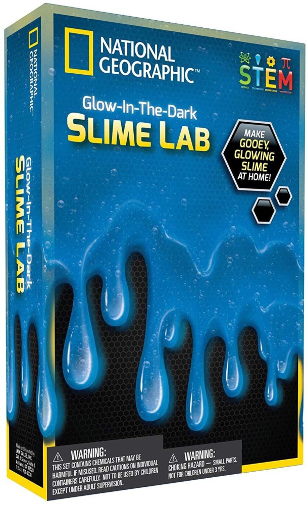 Glowing Putty, Gels & Slime Experiment Kit