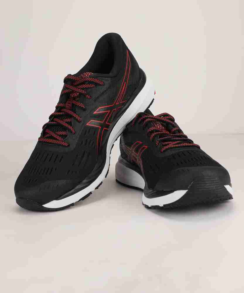 Asics men's gel-nimbus 20 clearance shoe - black/red alert