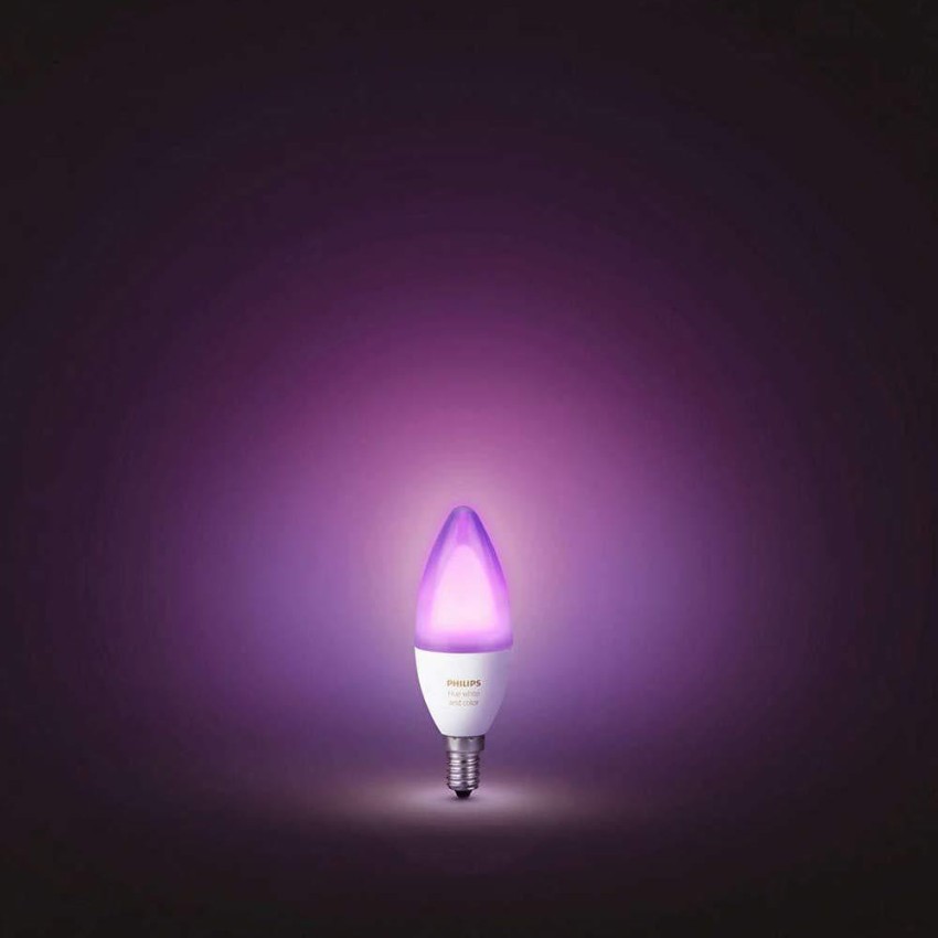 PHILIPS Hue Base E14 6.5-Watt (White and color ambiance) Smart Bulb Price  in India - Buy PHILIPS Hue Base E14 6.5-Watt (White and color ambiance)  Smart Bulb online at
