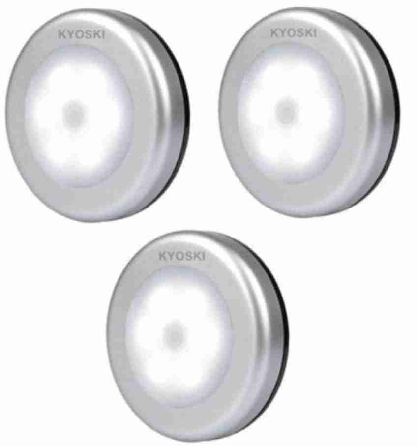 Motion Activated Outdoor Led Night Light - Set of 3 - Battery Operated