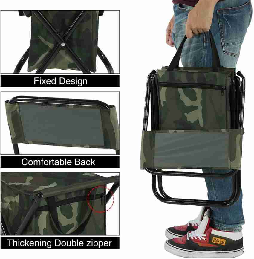 IRIS Folding Chair, Portable Camping Chair with Storage Bag for Fishing  Hiking Picnic Outdoor & Cafeteria Stool Price in India - Buy IRIS Folding  Chair, Portable Camping Chair with Storage Bag for