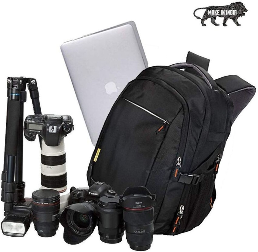 Smiledrive DSLR Camera Backpack Bag with Laptop Compartment  Well Padded  Adjustable Grids for Lenses  AccessoriesMade in India Camera Bag   Smiledrive  Flipkartcom