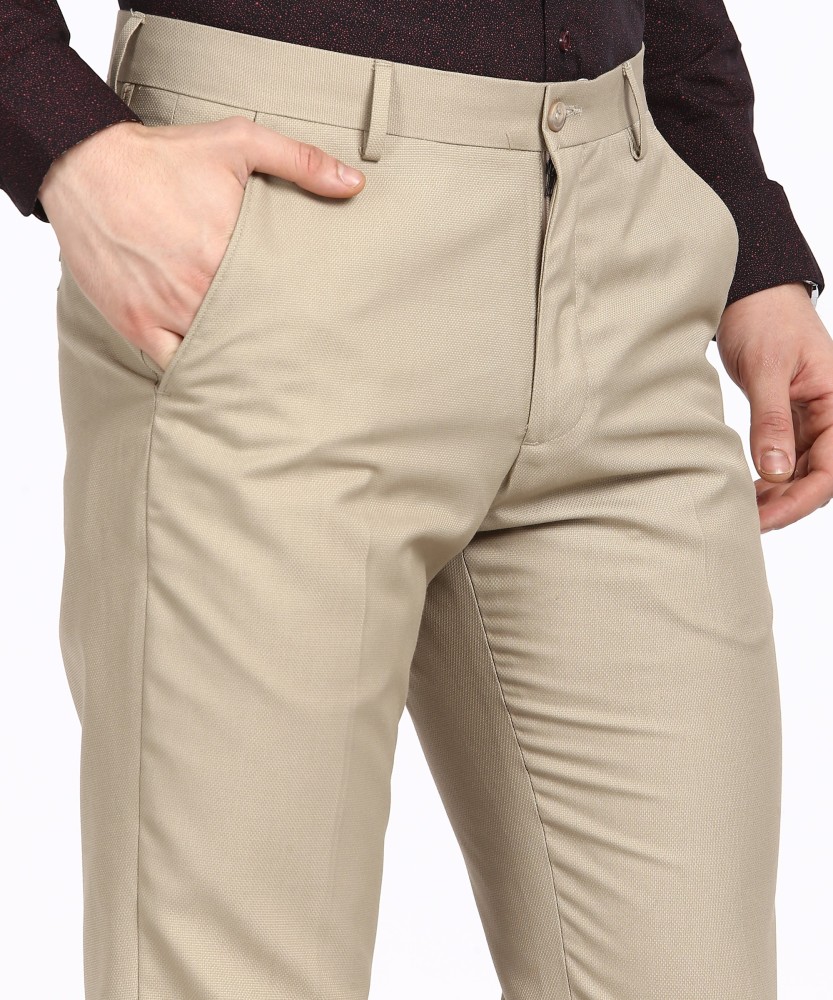 Buy John Miller Men Black Slim Fit Formal Trousers  Trousers for Men  391758  Myntra