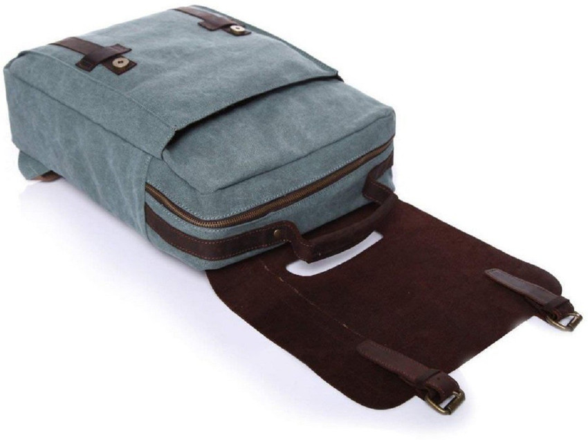 MOCA Retro Backpack for 15.6 Inch Laptops 35 L Laptop Backpack Mint Green Price in India Flipkart