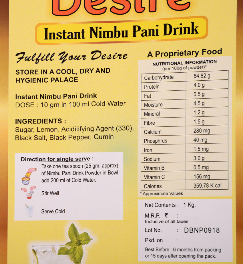 Nimbu pani hotsell for weight loss