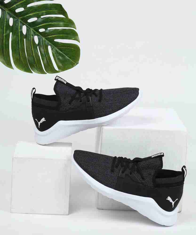 Puma emergence store black running shoes