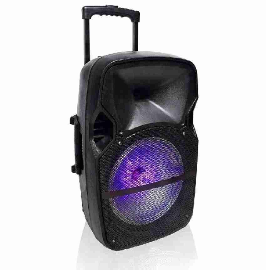 Portable speaker with best sale trolley