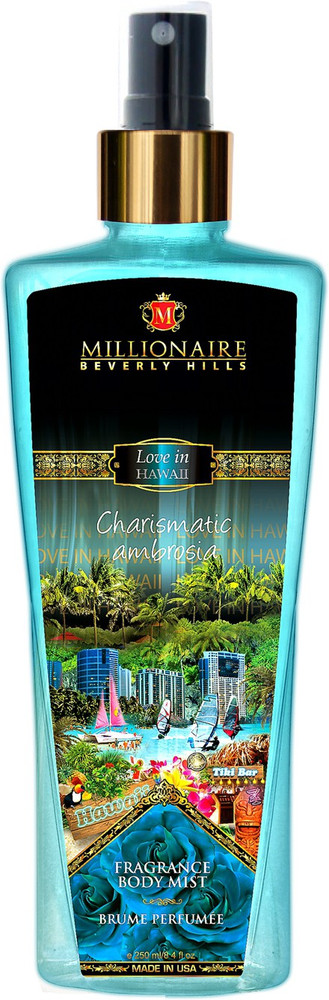 MILLIONAIRE Beverly Hills Love In Hawaii Musk Perfume Body Mist