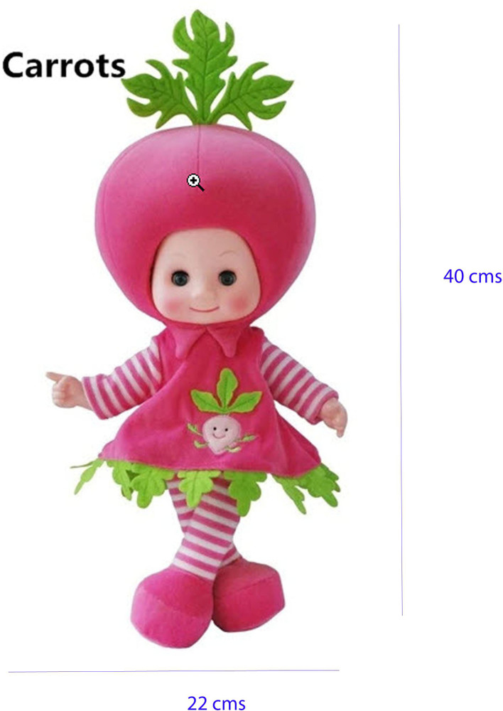 Shanaya Rhymes Singing Fruit Vegetable Doll with Touch Sensors 40 cms Carrot Rhymes Singing Fruit Vegetable Doll with Touch Sensors 40 cms Carrot Buy Fruit Doll toys in India. shop for Shanaya