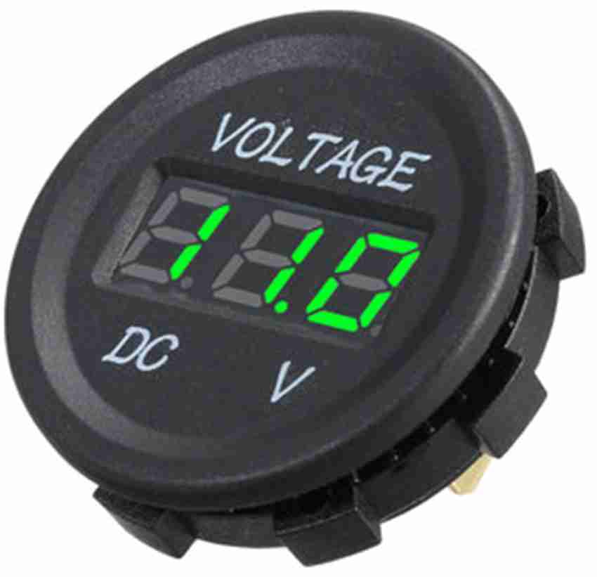 VANNEL 12 Volt LED 12V DC SMART AUTO VOLTMETER, Size: 14 X 7 X 2 (cms) at  Rs 1200/piece in Mumbai