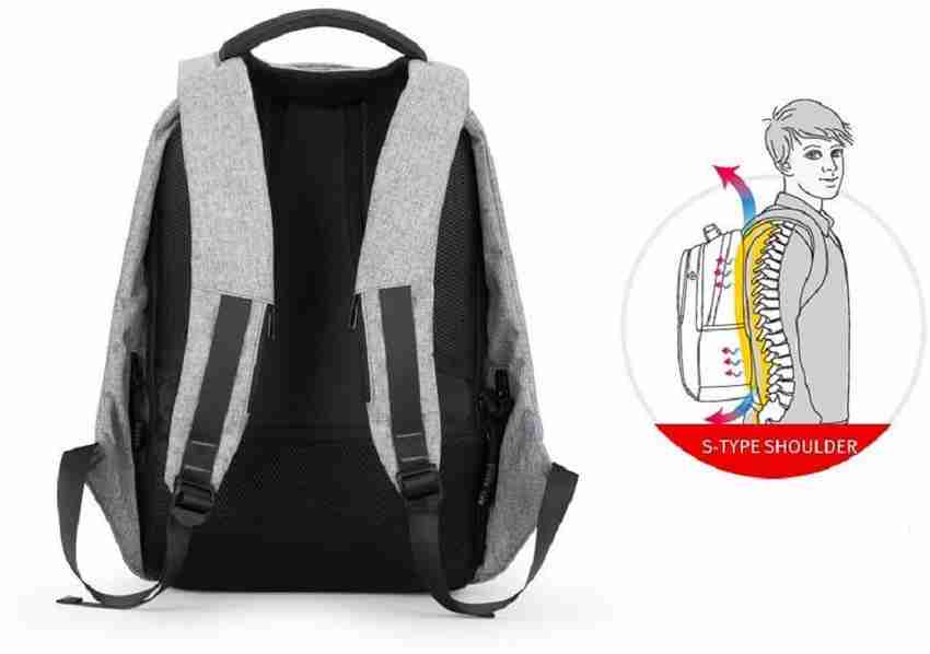 Flipkart VibeX Business USB Charging Port Computer Bag