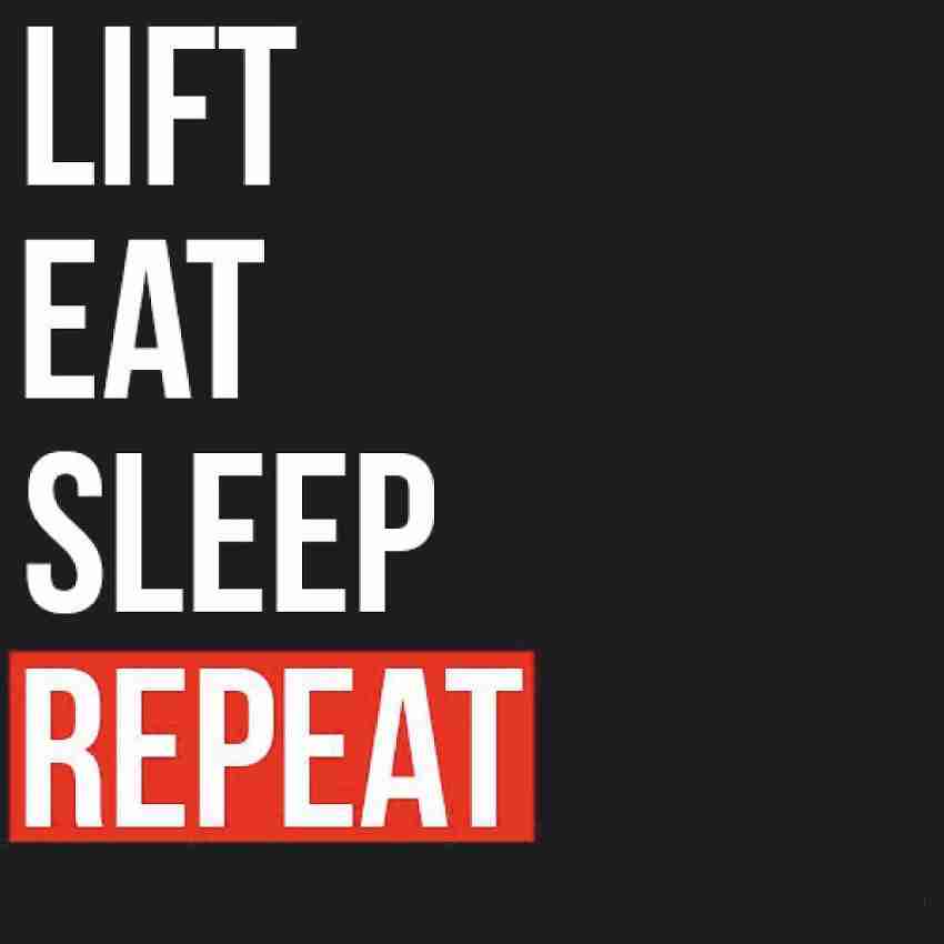 Fitness Workout Gym Gymnastics Push Ups Eat Sleep Calisthenics Repeat Gift  Poster by Thomas Larch - Fine Art America