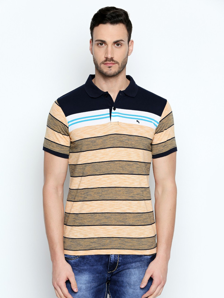 D cot Striped Men Polo Neck Multicolor T Shirt Buy D cot Striped Men Polo Neck Multicolor T Shirt Online at Best Prices in India Flipkart