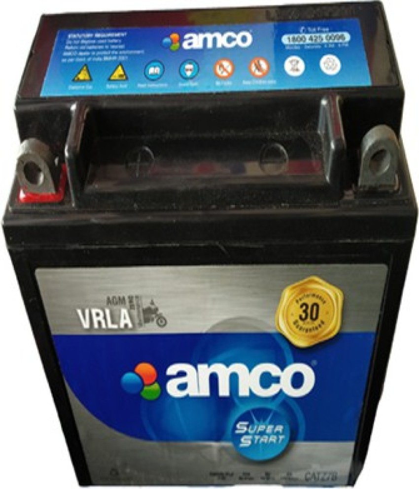 amco catz7b 9 Ah Battery for Bike Price in India Buy amco catz7b