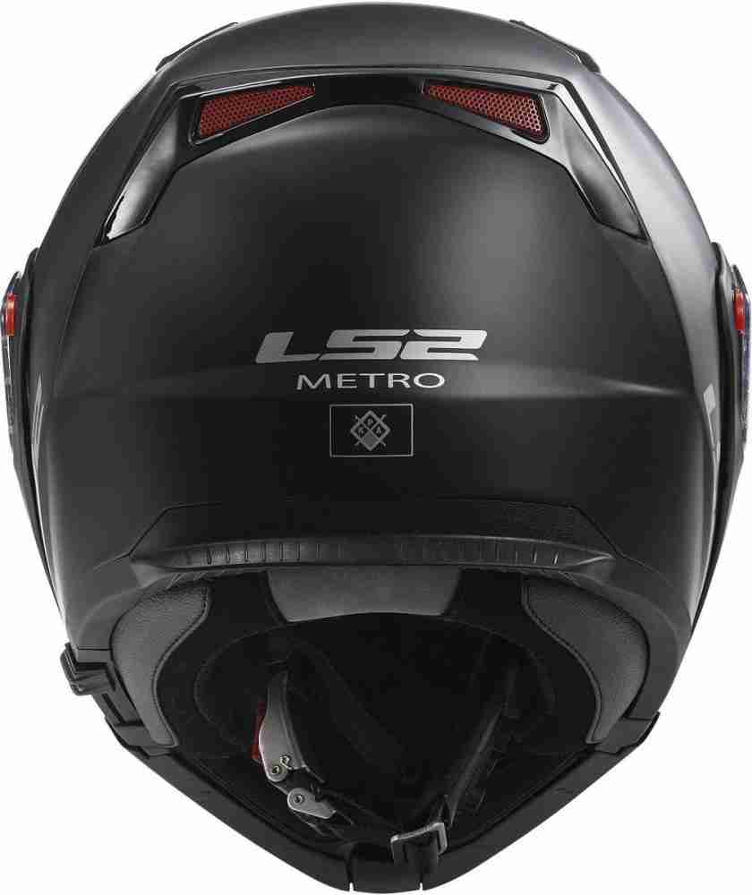 LS2 FF324 METRO SOLID MATT BLACK Motorbike Helmet Buy LS2 FF324