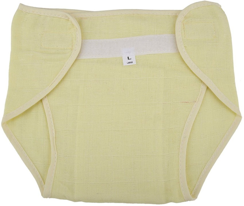 Buy SoftcareTotzTouch Premium Cotton Hosiery Fabric Wide Padded Baby  Reusable Nappy/Langot Age (0 Months - 3 Months) Pack of 6 (Children: XS)  Online at Low Prices in India 