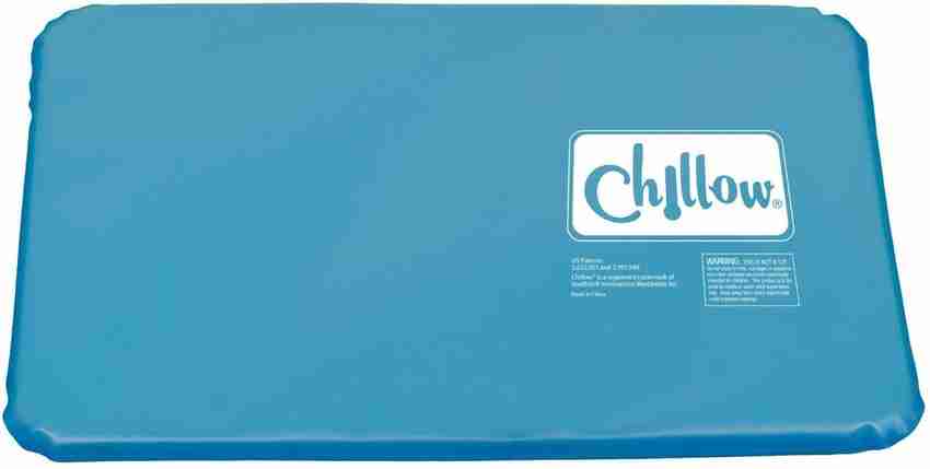 Flipco Cooling Chillow Pillow for Cool Summer Chill Therapy Insert Sleeping Aid Pad Mat Muscle Relief Cooling Pad Neck Pillow Eye Shade BLUE Price in India Flipkart