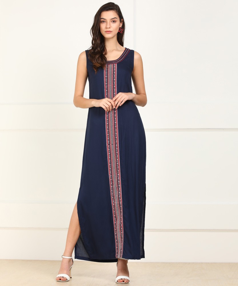 Global desi blue maxi dress hotsell