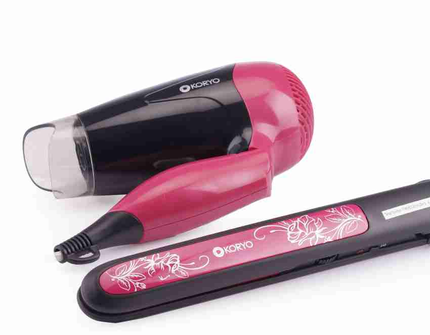 Koryo hair dryer best sale and hair straightener