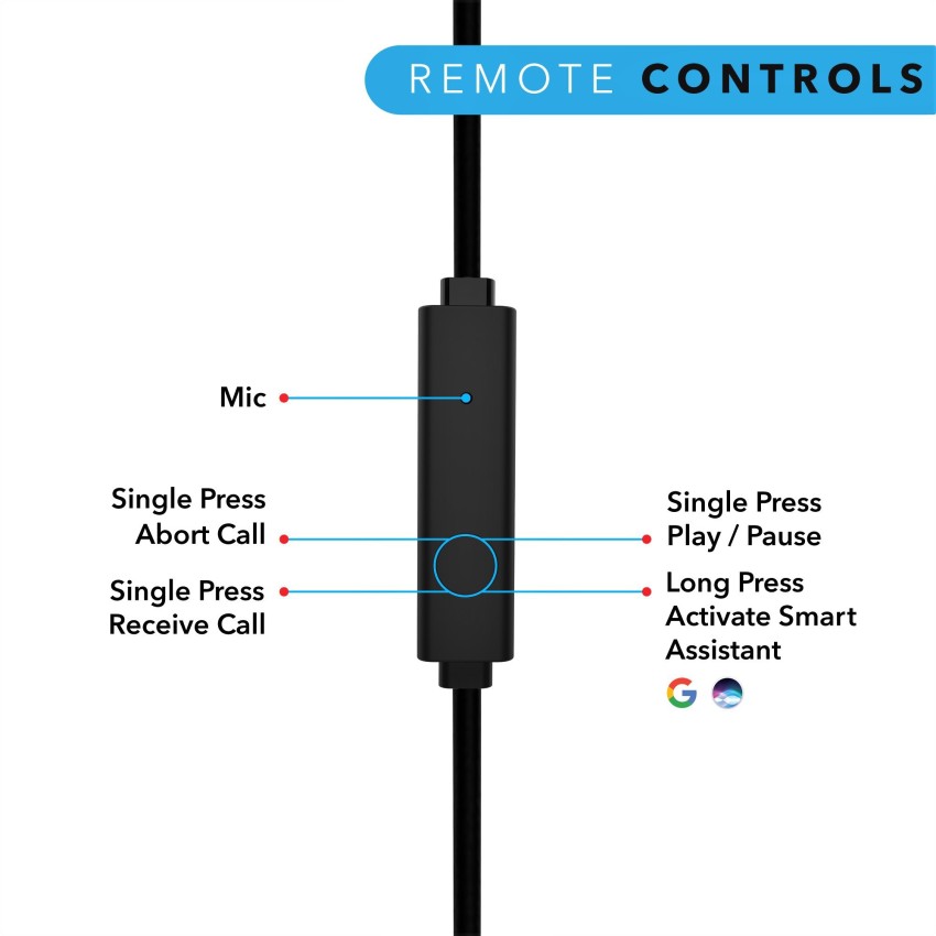 Leaf basic best sale wired earphones price