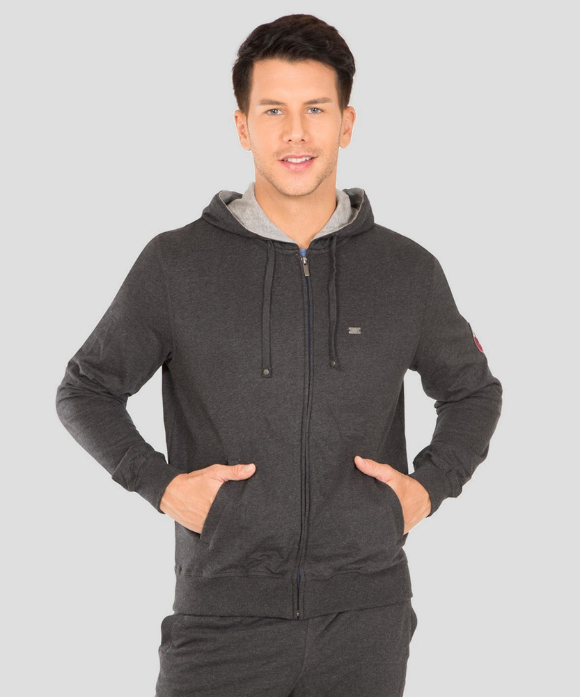 JOCKEY Men Jacket Buy Black Melange JOCKEY Men Jacket Online at Best Prices in India Flipkart