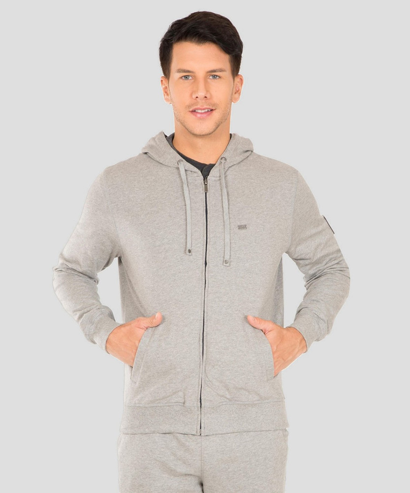 JOCKEY Full Sleeve Solid Men Hoodie Jacket Buy Grey Melange JOCKEY Full Sleeve Solid Men Hoodie Jacket Online at Best Prices in India Flipkart