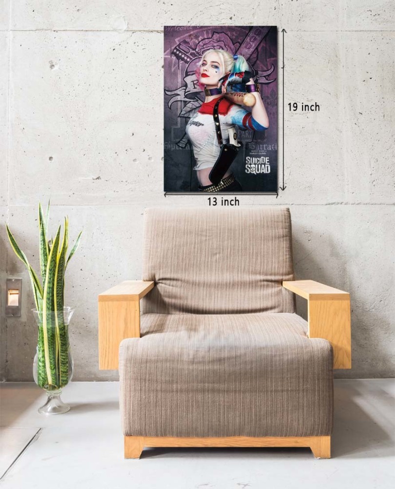 Harley Quinn Suicide Squad Poster for Room & Office (13 inch X 19 inch,  Rolled) Paper Print - Movies posters in India - Buy art, film, design,  movie, music, nature and educational