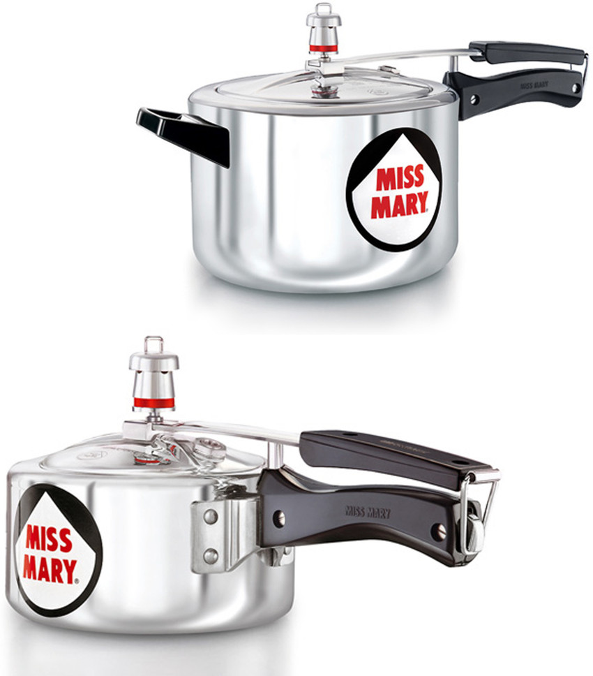 Hawkins Miss Mary 1.5 Ltr 5 Ltr Pressure Cooker Combo 1.5 L 5 L Inner Lid Pressure Cooker Price in India Buy Hawkins Miss Mary 1.5 Ltr 5 Ltr