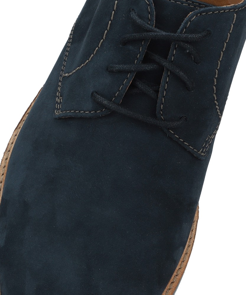 Clarks atticus outlet lace blue