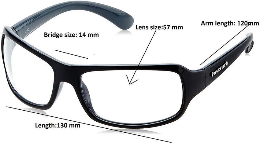 Buy Fastrack Wrap around Sunglasses Clear For Men Women Online