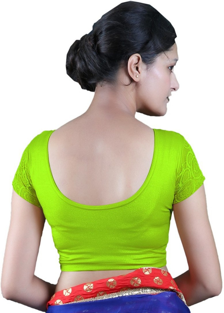 parrot colour blouse