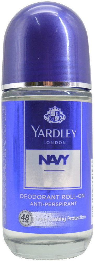 Yardley London Navy Anti Perspirant Deodorant Roll On Deodorant