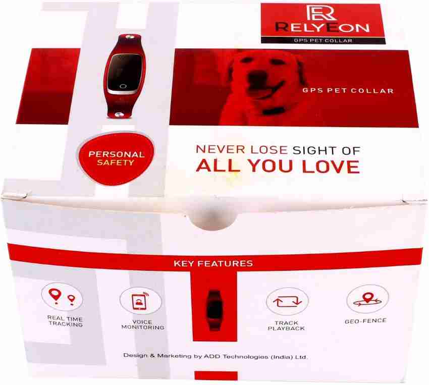 RelyEon Pet Collar Tracker for Dogs GPS Device Price in India