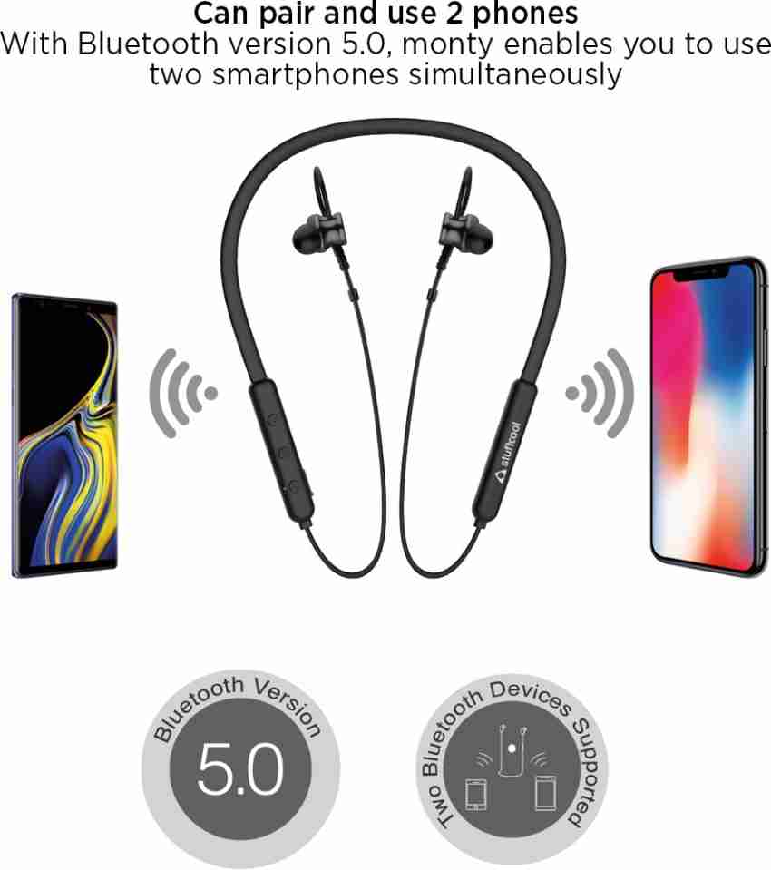 M stuff best sale bluetooth wireless earphones