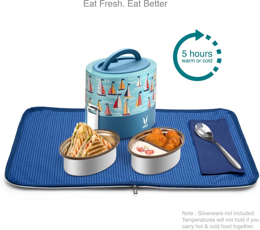 Lunch Sack Set Sail Blue