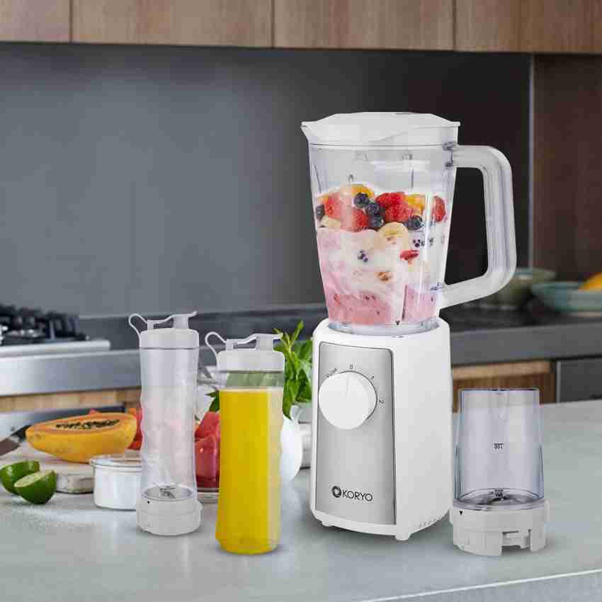 KORYO Active Blend And Go 400 W Mixer Grinder Price in India Buy KORYO Active Blend And Go 400 W Mixer Grinder Online at Flipkart