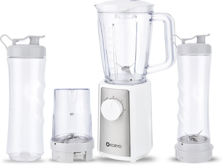 KORYO KPB442BT Active Blend And Go 400 Mixer Grinder 4 Jars