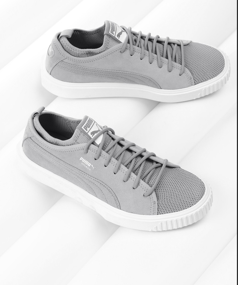 Puma grey clearance breaker mesh