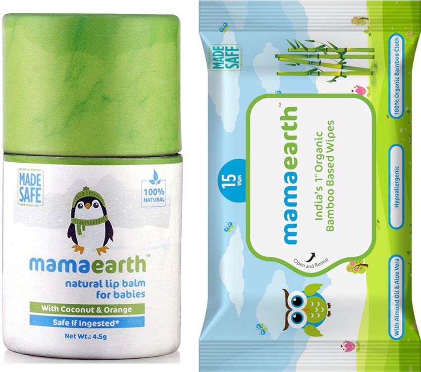 Mamaearth Natural Baby Lip Balm for Babies With Coconut Oil Cocoa