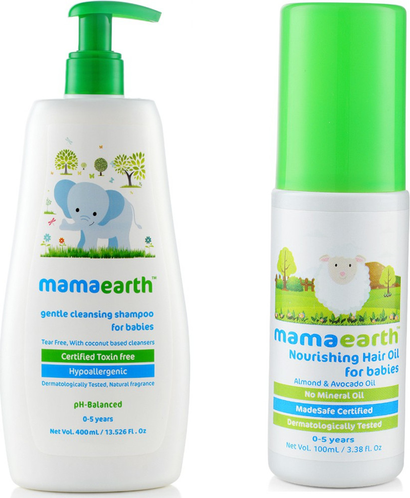 Mamaearth gentle cleansing shampoo top