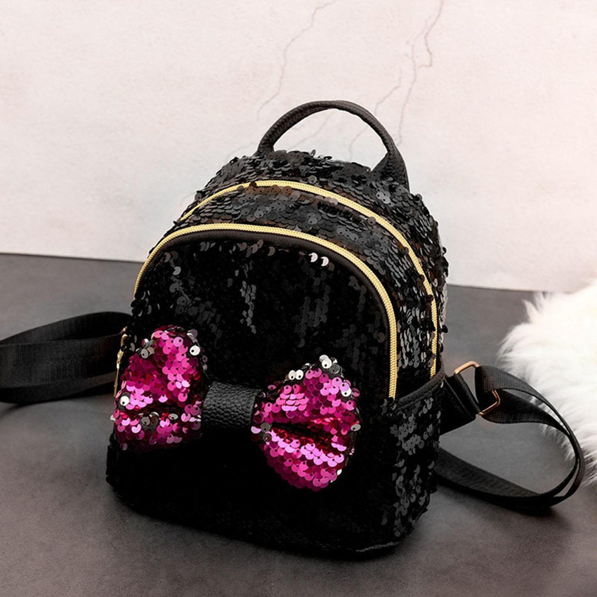 Girls sequin cheap mini backpack