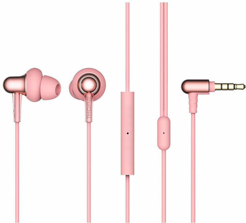1More Stylish Dual Dynamic Driver Earphones Wired without Mic