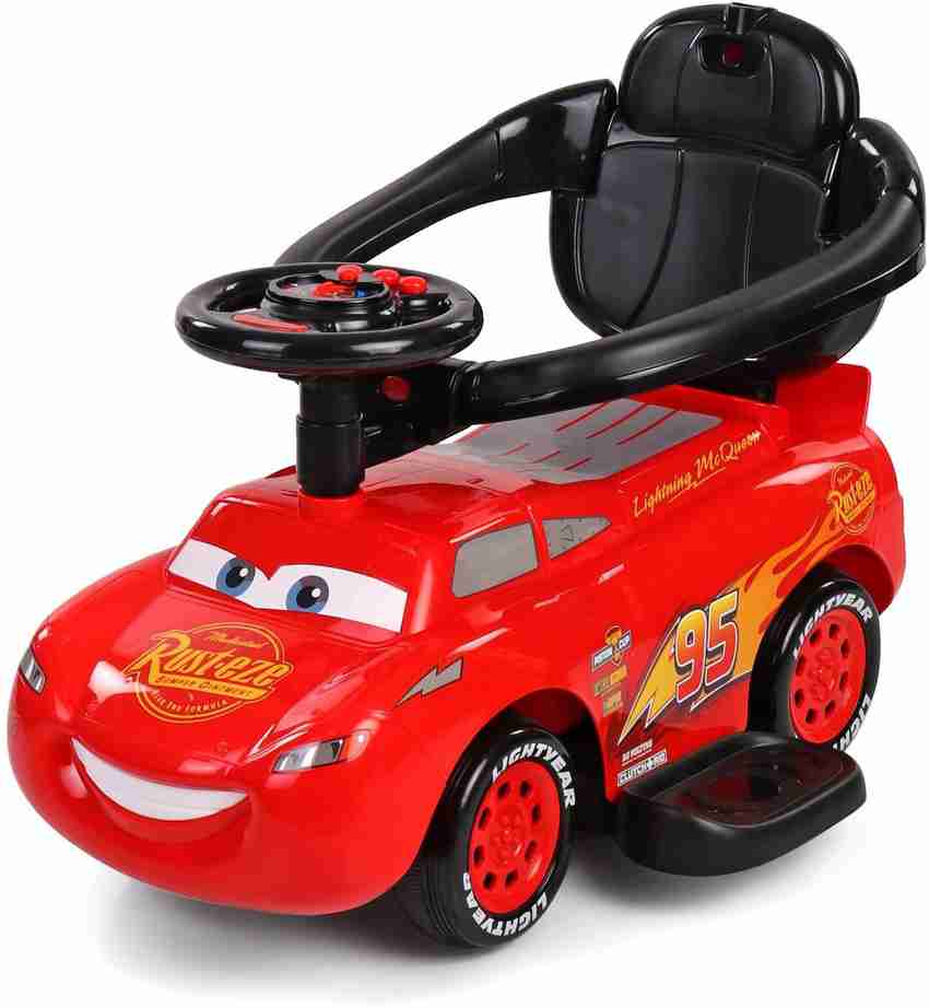 DISNEY McQueen Ride On Push Car McQueen Car Shape