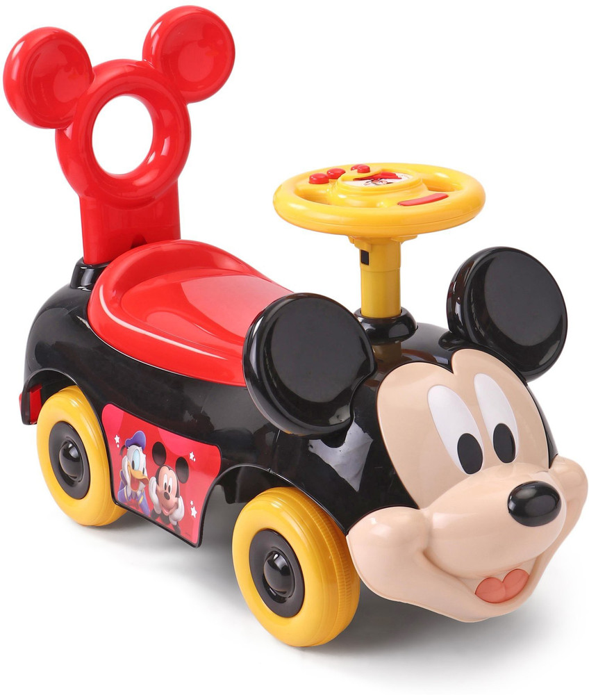 Mickey mouse battery operated car hot sale