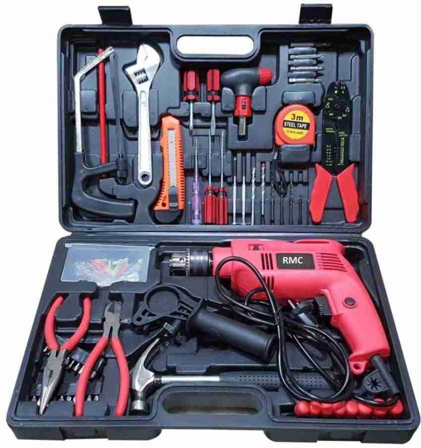 SAJ 13 mm 650 W Powerful Impact Drill Machine Kit with Tools and