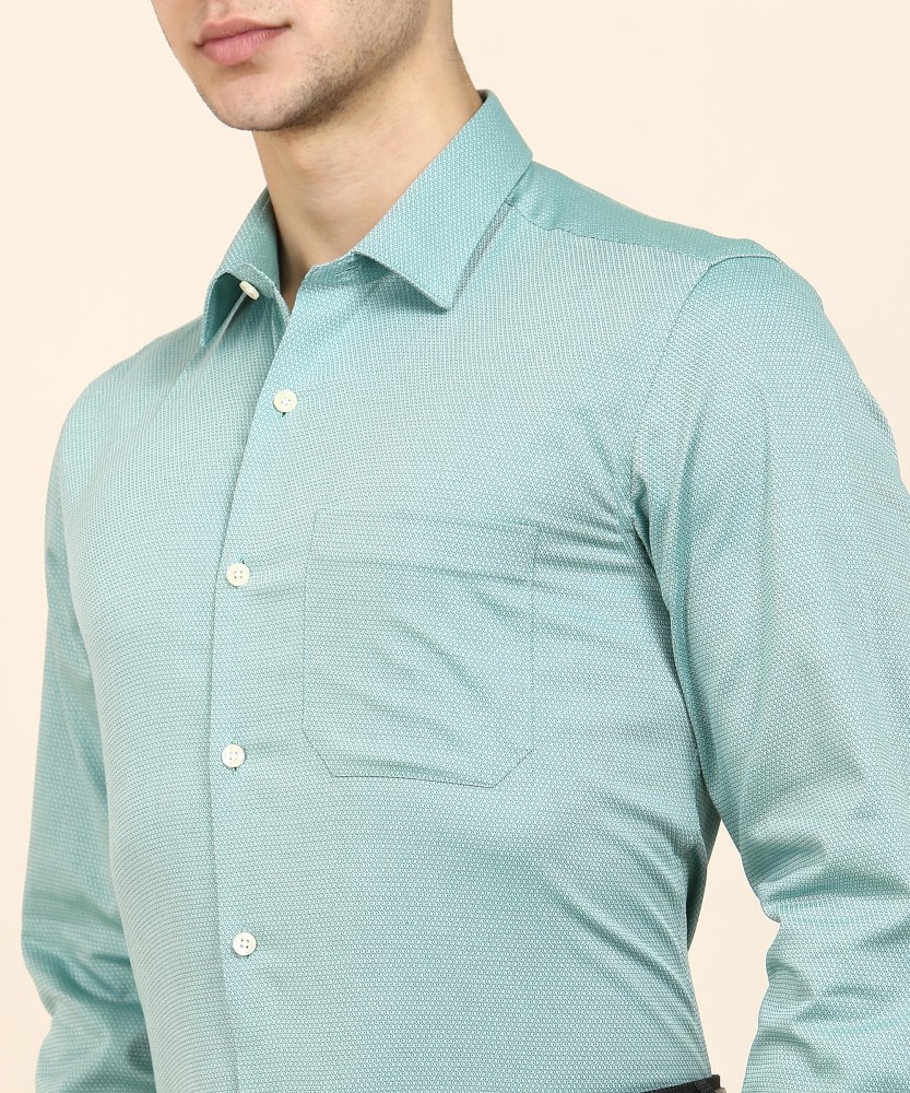 LOUIS PHILIPPE Men Checkered Formal Green Shirt - Buy LOUIS PHILIPPE Men  Checkered Formal Green Shirt Online at Best Prices in India