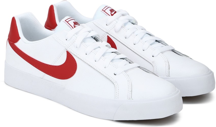 Nike court royale outlet red white